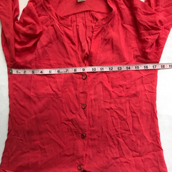 Needle & Thread WOMENS Blouse Small Red - Picture 5 of 8